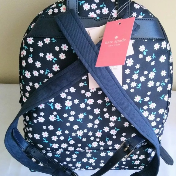 Kate spade karissa floral large backpack wristlet - Picture 5 of 11